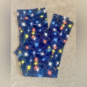 LuLaRoe TC Leggings NWOT 4th of July Independence Day Holiday Fireworks